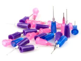 Techcon TS 18-1/2 needle pink, verp. 1000 stuks